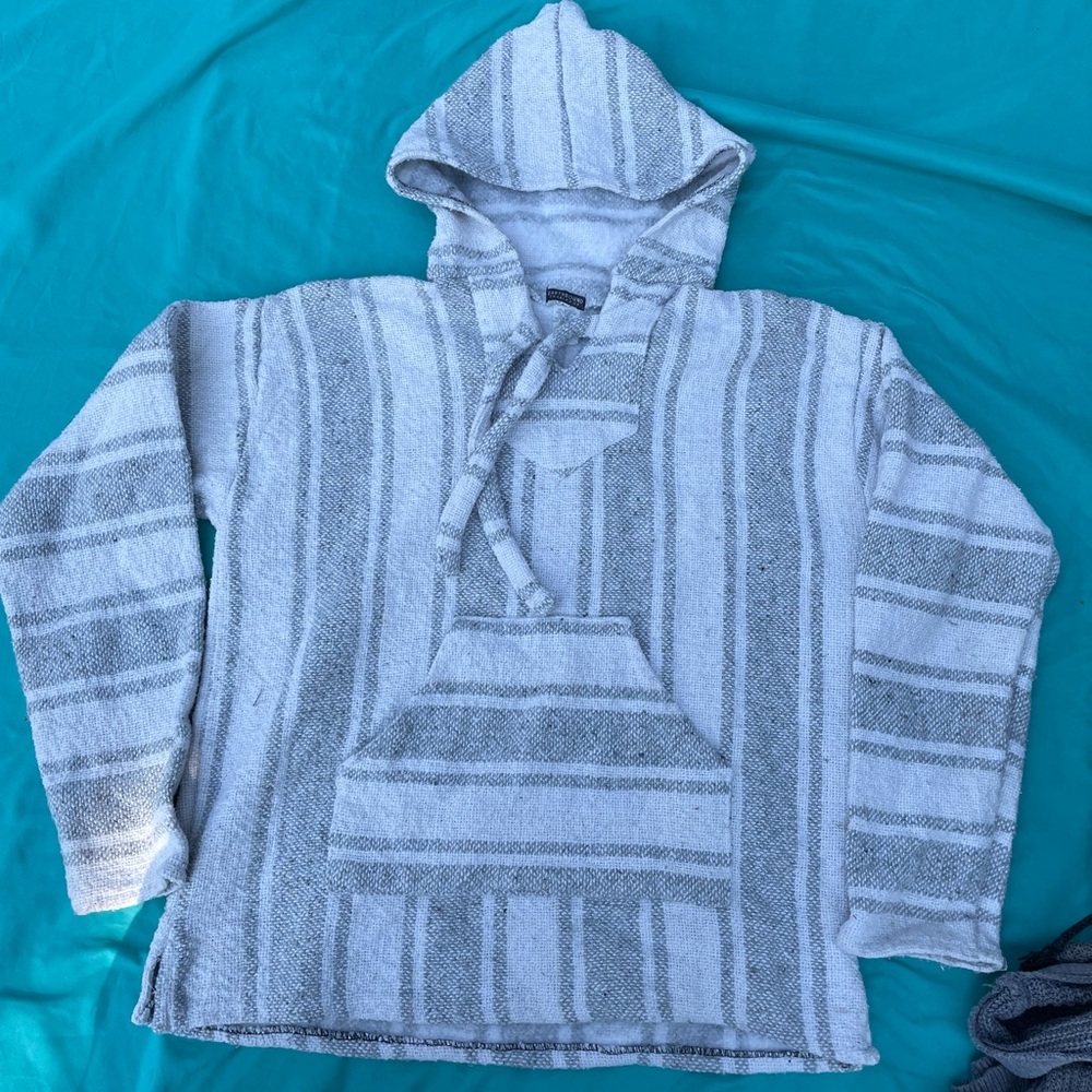 Earthbound Baja poncho hoodie